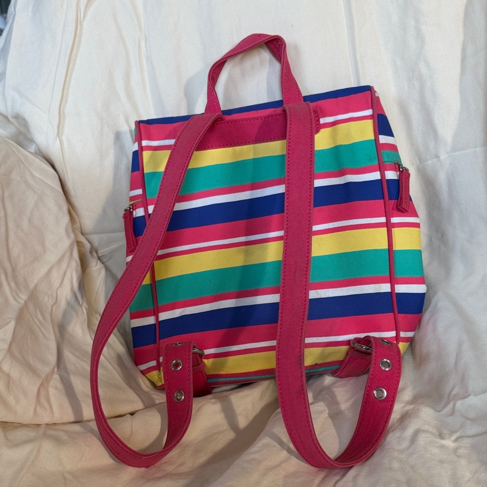 Multicolor Striped Women's Backpack - image 2